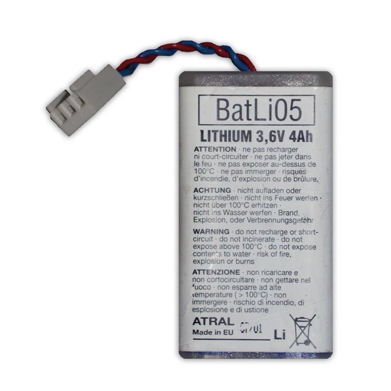 Logistique BATLI05 - Batterie lithium 3,6V 4Ah