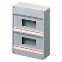Wall-mounted switchboard 24M IP40 40CD