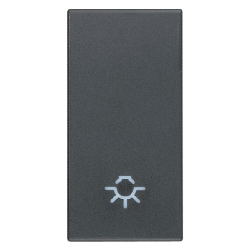 Eikon Gray - key cover with 1M light symbol