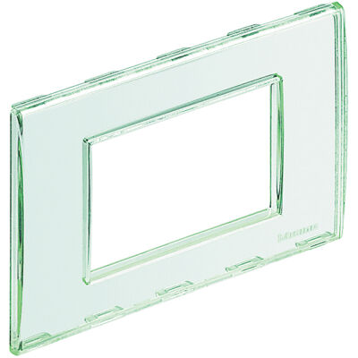 LivingLight - placa Kristall de 3 plazas personalizable
