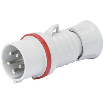 Toma volante roja 3P+N+T 32A 400V 6H IP44 CV