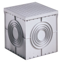 Puits carré 400 X 400 X 400 avec couvercle