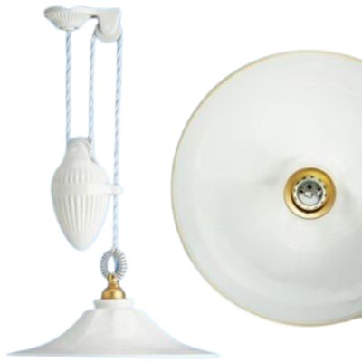 Godet gold rigo ceiling chandelier Ø180