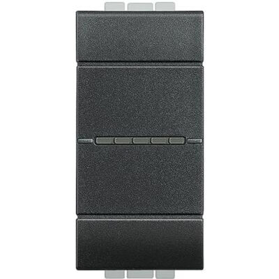LL - 1 way ax switch 1P 16A 1m anthracite