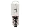 E14 15W 024V transparent tubular incandescent lamp