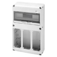Panneau modulaire vide 14M 3 IB 16/32A IP65