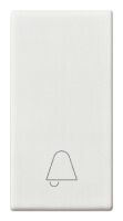 Plana White - funda para llaves con símbolo de campana
