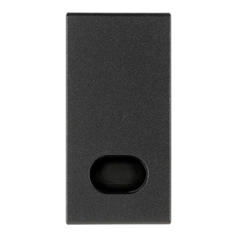 Arke gris - cubre teclas 1 módulo iluminable