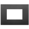 Vimar 19653.71 Arke - 3-module black plate
