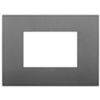 Vimar 19653.72 Arke - 3-module gray plate