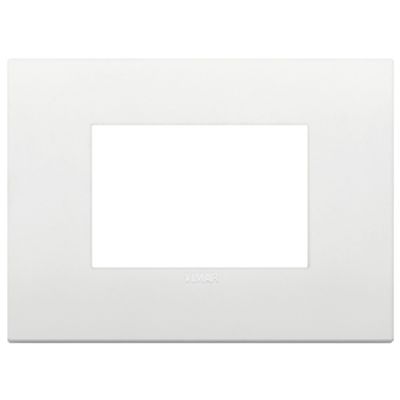 Vimar 19653.74 Arke - Placa 3 módulos blanca