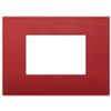 Vimar 19653.75 Arke - 3-module plate in matt red