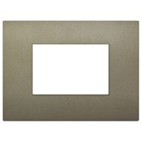 Vimar 19653.77 Arke - 3-module plate in matt green