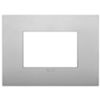 Vimar 19653.79 Arke - 3-module plate in matt silver