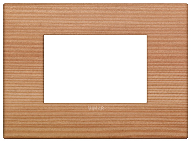 Vimar 19653.43 Arke - Plaque mélèze 3 modules