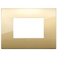Vimar 19653.07 Arke - Placa oro 3 módulos