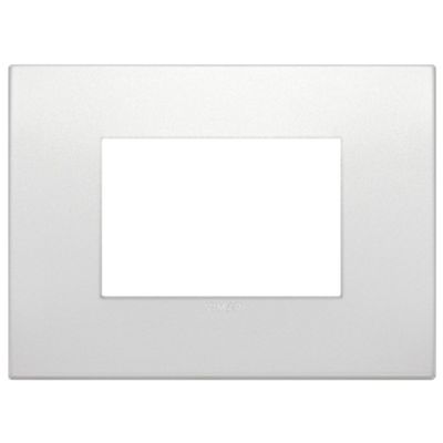 Vimar 19653.05 Arke - 3-module plate, matt pearl