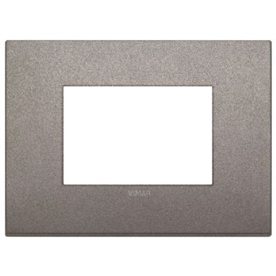 Vimar 19653.04 Arke - Plaque 3 modules en titane mat