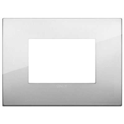 Vimar 19653.03 Arke - 3 module silver plate