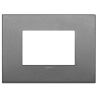 Vimar 19653.02 Arke - placca 3 moduli ardesia matt