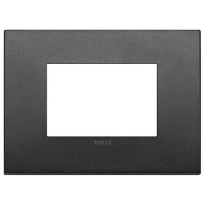 Vimar 19653.01 Arke - placca 3 moduli grafite matt