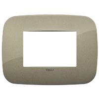 Vimar 19683.87 Arke - placa 3 módulos verde