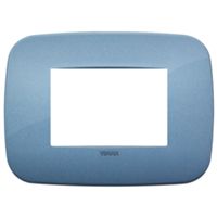 Vimar 19683.86 Arke - 3 module blue plate
