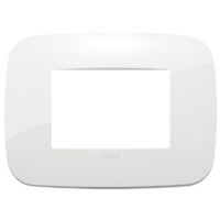 Vimar 19683.84 Arke - Placa 3 módulos blanca