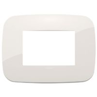 Vimar 19683.83 Arke - 3-module ivory plate