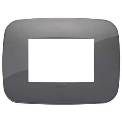 Vimar 19683.82 Arke - 3-module gray plate