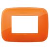 Vimar 19683.63 Arke - 3-module orange plate