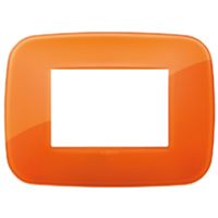 Vimar 19683.63 Arke - Placa naranja 3 módulos