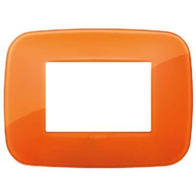 Vimar 19683.63 Arke - placca 3 moduli orange