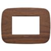 Vimar 19683.51 Arke - 3-module walnut plate