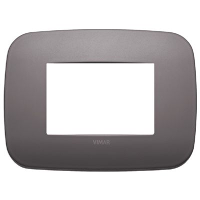 Vimar 19683.29 Arke - Placa 3 módulos níquel oscuro