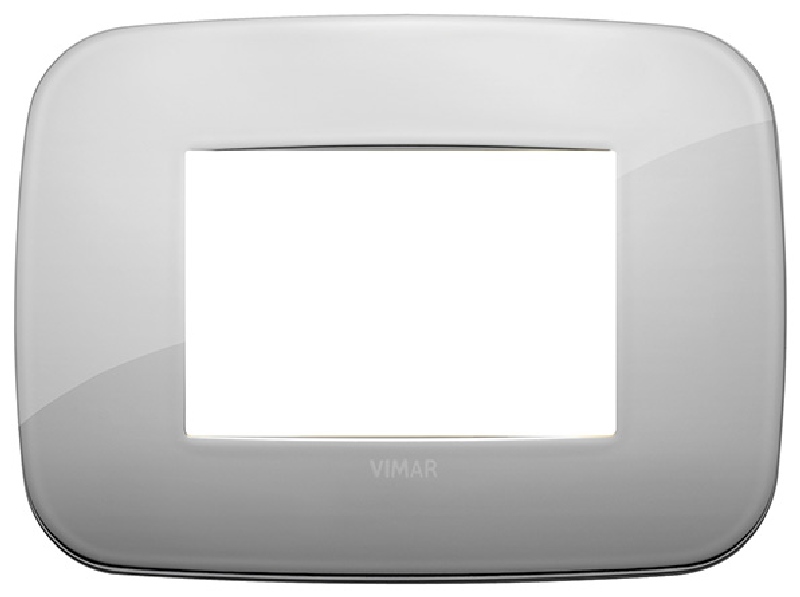 Vimar 19683.28 Arke - 3-module chrome plate