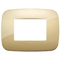 Vimar 19683.27 Arke - Placa oro 3 módulos