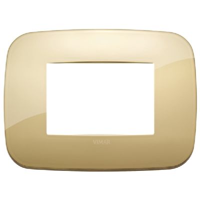 Vimar 19683.27 Arke - 3-module gold plate