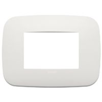 Vimar 19683.25 Arke - Placa 3 módulos, perla mate
