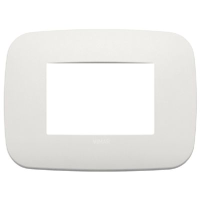 Vimar 19683.25 Arke - 3-module plate, matt pearl