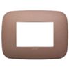 Vimar 19683.24 Arke - 3-module plate in matt bronze