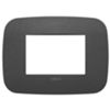 Vimar 19683.21 Arke - 3-module plate in matt graphite
