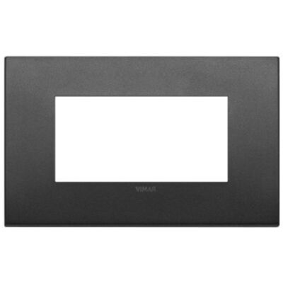 Vimar 19654.01 Arke - Plaque 4 modules en graphite mat
