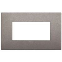 Vimar 19654.04 Arke - Plaque 4 modules en titane mat