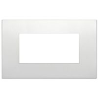 Vimar 19654.05 Arke - 4-module plate, matt pearl