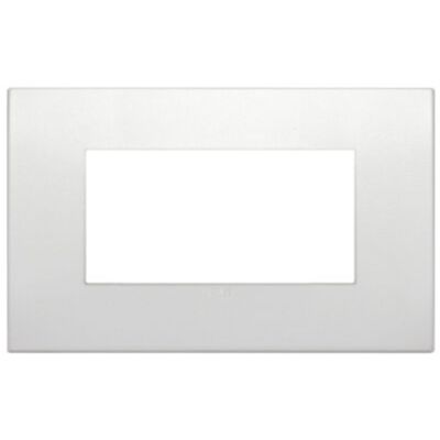 Vimar 19654.05 Arke - placca 4 moduli perla matt