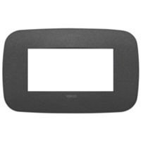 Vimar 19684.21 Arke - Plaque 4 modules en graphite mat