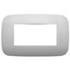Vimar 19684.23 Arke - 4-module plate in matt silver