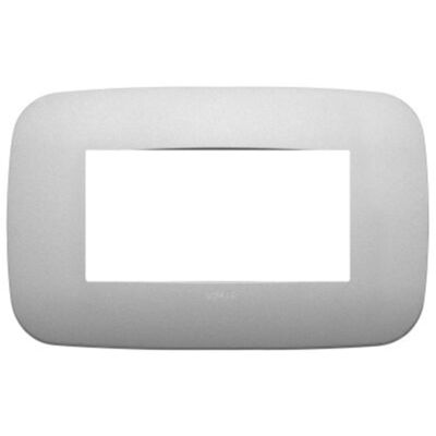 Vimar 19684.23 Arke - placca 4 moduli argento matt