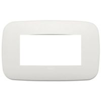 Vimar 19684.25 Arke - Placa 4 módulos, perla mate